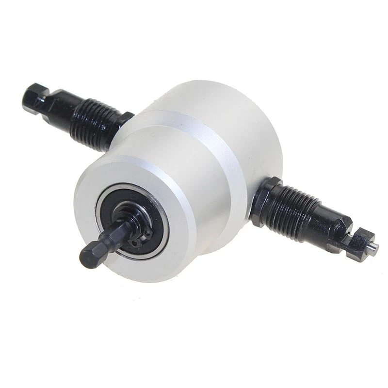 Big deal 360 Degree Rotary Metal Cutting Double Head Sheet Saw Cutter Tool Drill Attachment Free Nibbler Meta | Инструменты