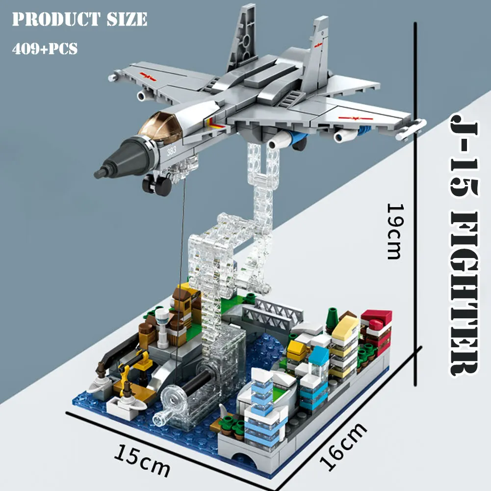 

BZDA Anti-gravity Aircraft Building Blocks Military Series Fighter Model Z-20 helicopter Toys gunship Bricks For boys Gifts