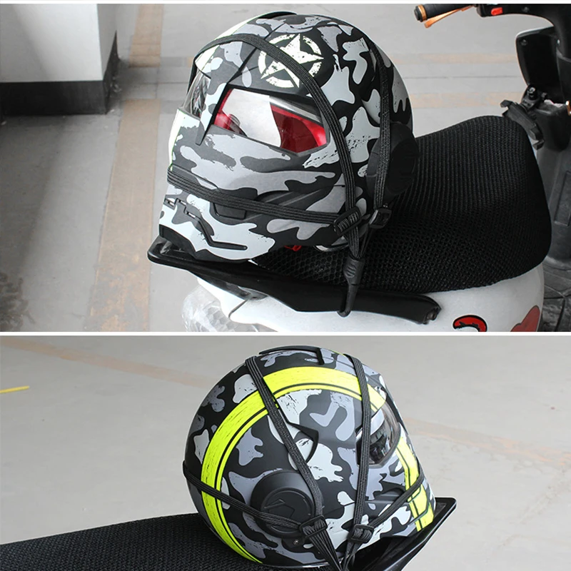 Ремни для мотоциклетного шлема 60 см|Багажная сетка мотоциклов| |