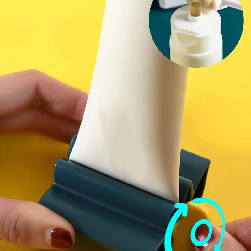 

Multifunctional Toothpaste Tube Squeezer Press Manual Squeezed Toothpaste Clip-on Facial Cleanser Squeezer Bathroom Supplies