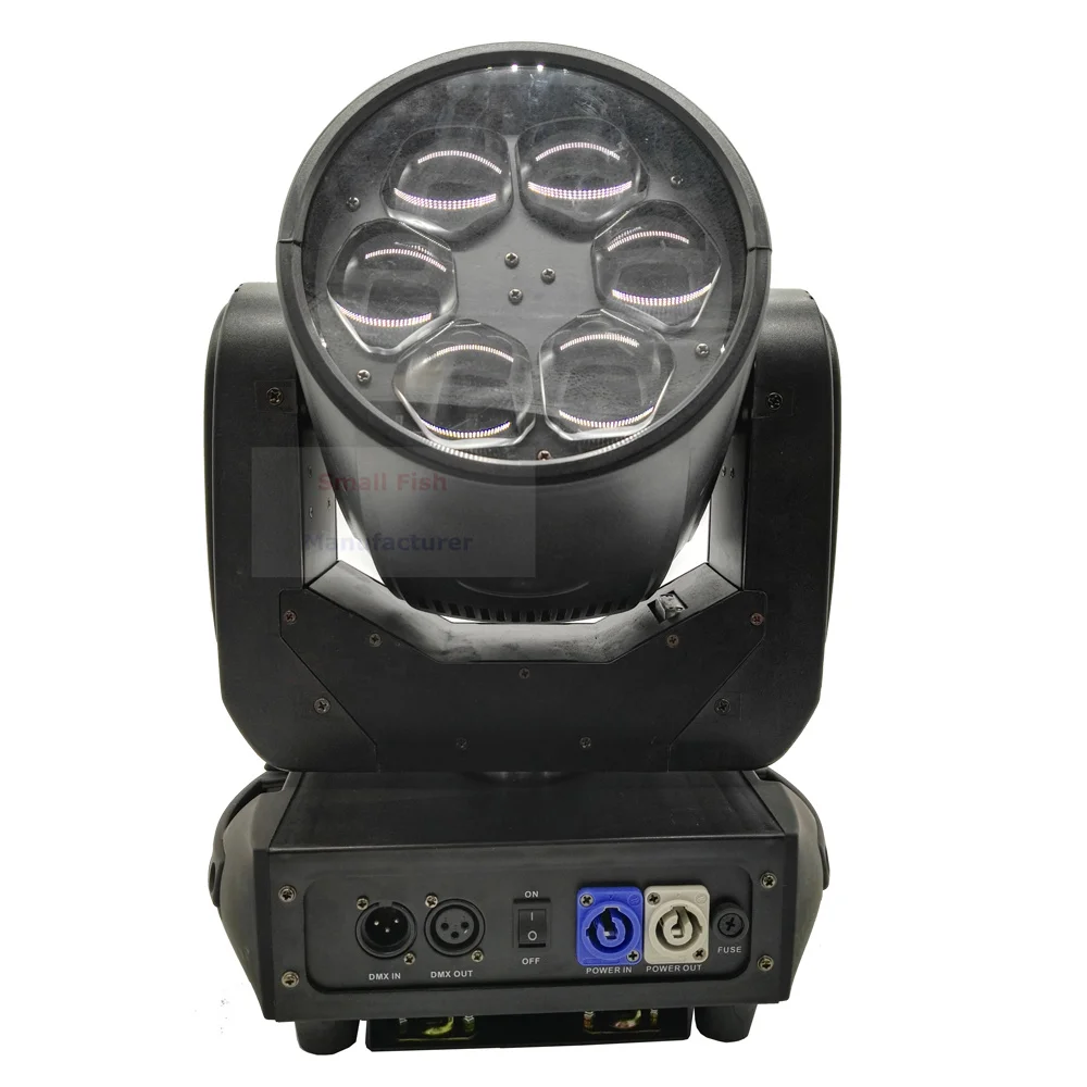 Вращающийся луч пчелиный глаз 6x40 Вт светодиодный эффект RGBW увеличение Lyre Wash Dj