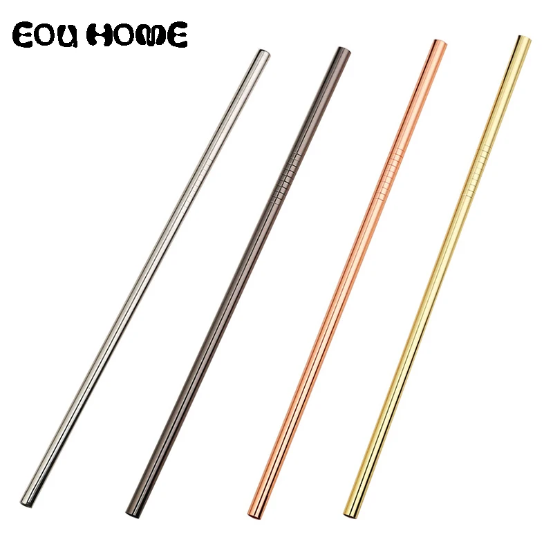 Комплект из 2 предметов высокое качество цвета в ассортименте соломы Нержавеющая