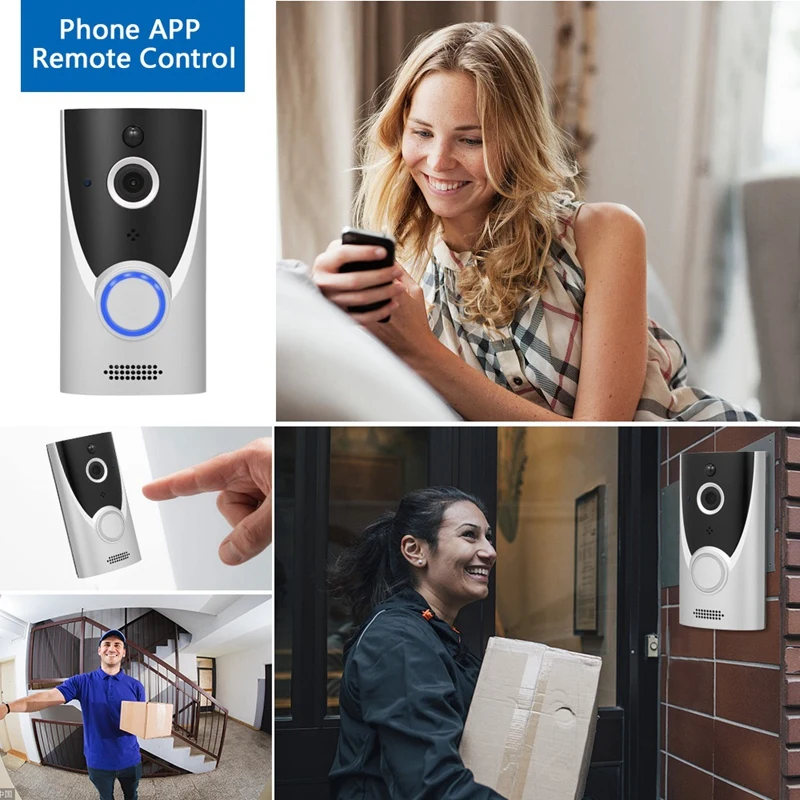 

M16 HD Wireless Wifi Smart Video Intercom Doorbell Camera Visual Intercom IP Door Bell Home Security Camera