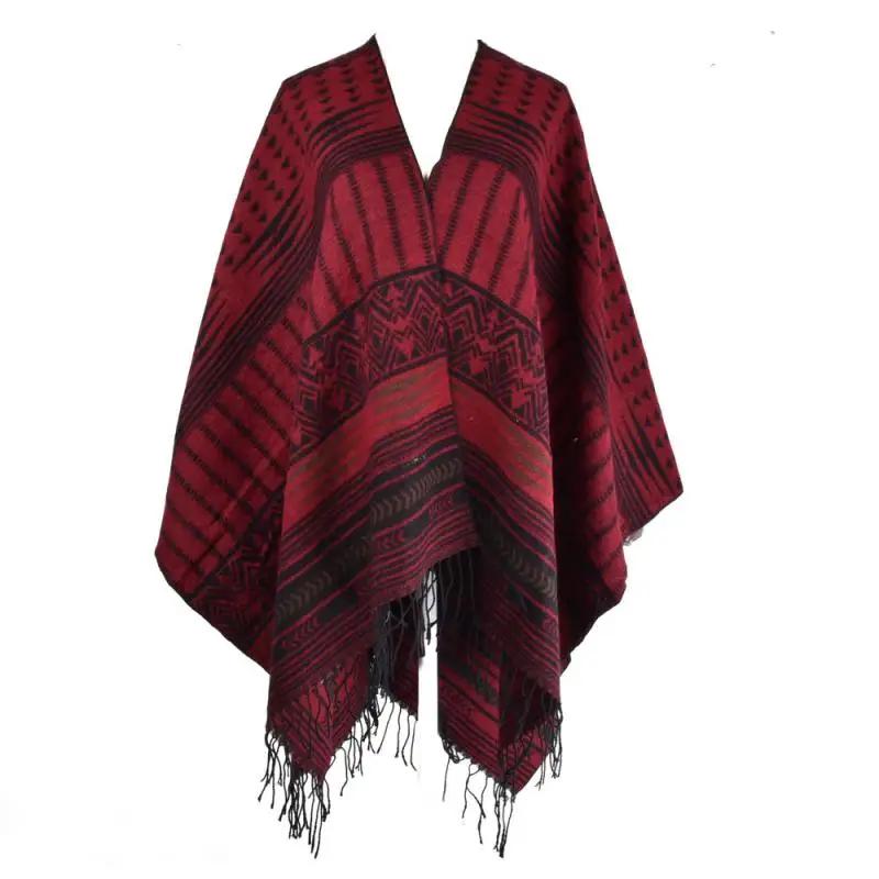 

Women Scarf Wintet Cashmere Scarves For Lady Shawls and Wraps Pashmina Geometric Pattern Knitted Soft Neck Bandana Foulard/SF856