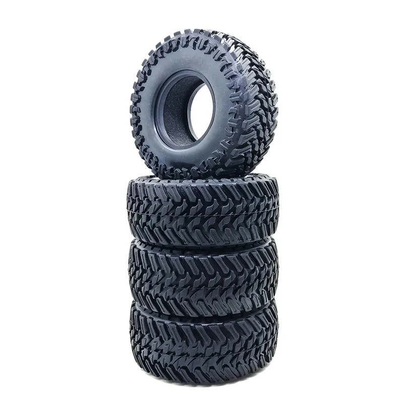 

4PCS 107MM 108mm 1.9 Rubber Rocks Tyres / Wheel Tires for 1:10 RC Rock Crawler Axial SCX10 90047 D90 D110 TF2 TRX-4 S273