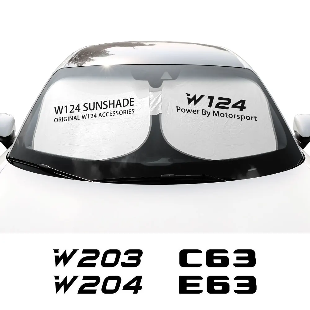 

Солнцезащитный козырек на лобовое стекло автомобиля для Mercedes Benz A35 A45 C43 C63 CL CLA35 E S 63 SLS W203 W204 W124 противоуф-отражатель