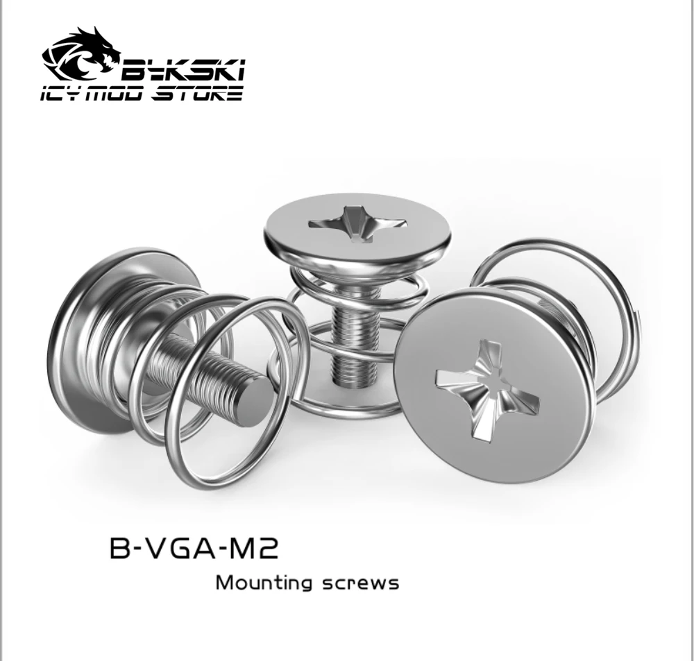 

Bykski Water Block Mounting Screw B-VGA-M2/B-VGA-BK-M2 Pc Water Cooling
