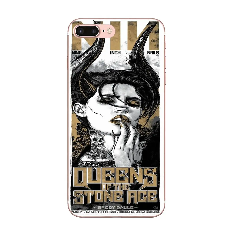 Colorful For Apple iPhone 4 4S 5 5C 5S SE SE2 6 6S 7 8 11 Plus Pro X XS Max XR Unique Hand-painted Style Girl Dark Face Hybrid | Мобильные