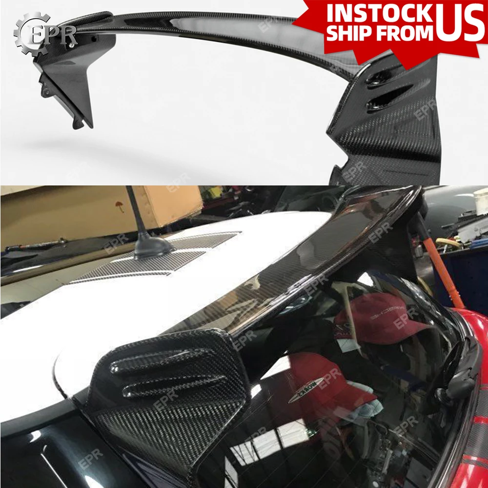 Для Mini Cooper R56 Ver.2.11/2,12 Тип JCW спойлер на крыше углеродного волокна сзади Топ крыла Спойлер для мини R56