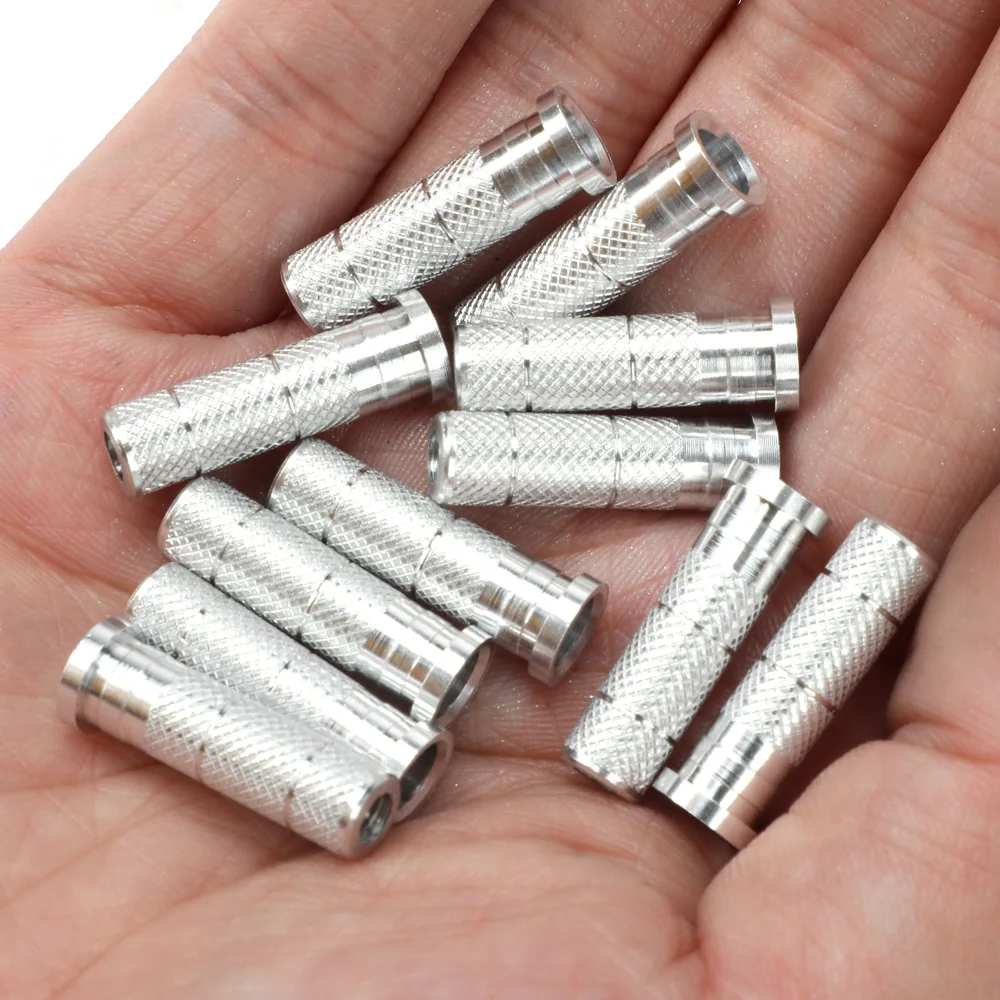 Алюминиевая Вставка для стрелы 2 размера 12 шт./лот подходит стрел из углеродного