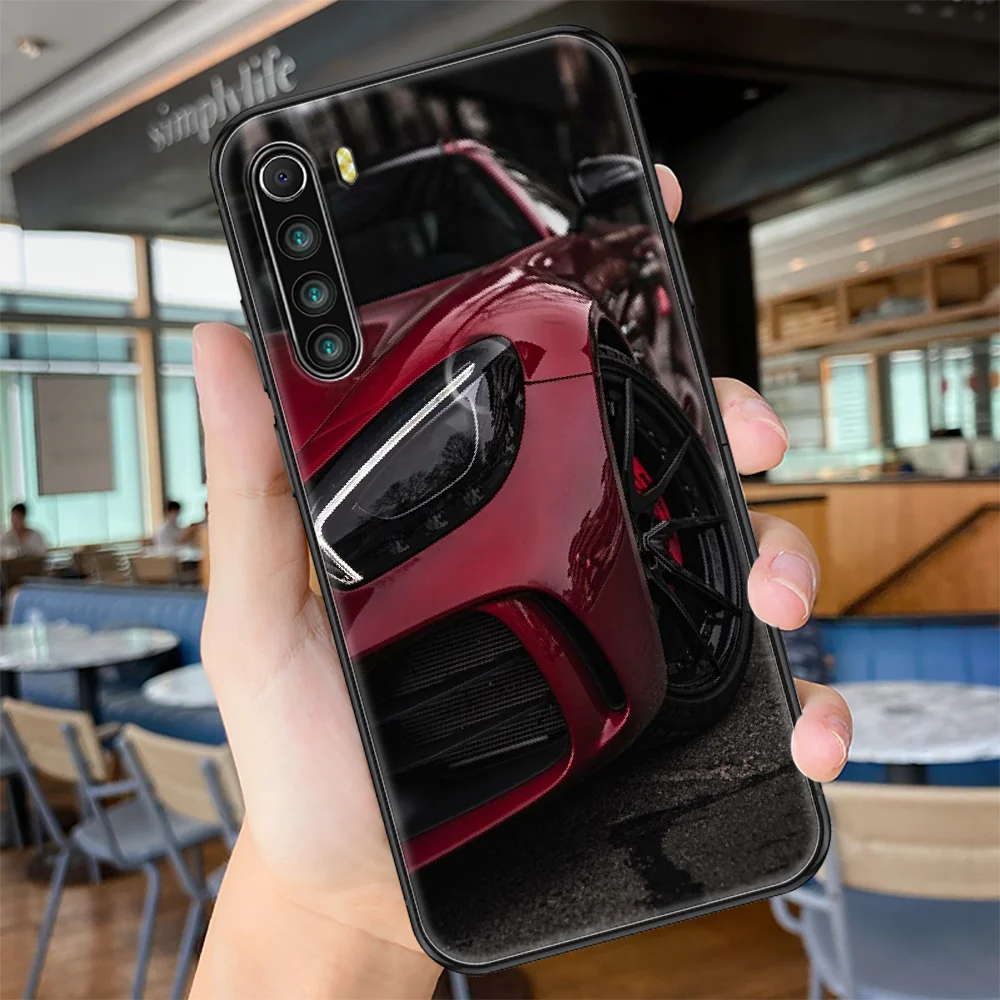 

Mercedes AMG Benz Phone case For Xiaomi Redmi Note 7 7A 8 8T 9 9A 9S 10 K30 Pro Ultra black 3D funda fashion cover painting