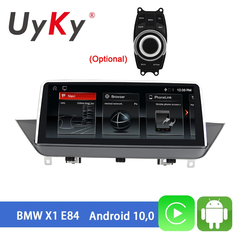 

UYKY 10.25 "Car Monitor Android 10.0 Multimedia For BMW X1 Navigation DVD stereo idrive Car Player radio station speaker
