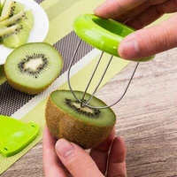 hot sale fast fruit kiwi cutter peeler slicer kitchen gadgets stainless steel kiwi peeling tools for kitchen fruit salad