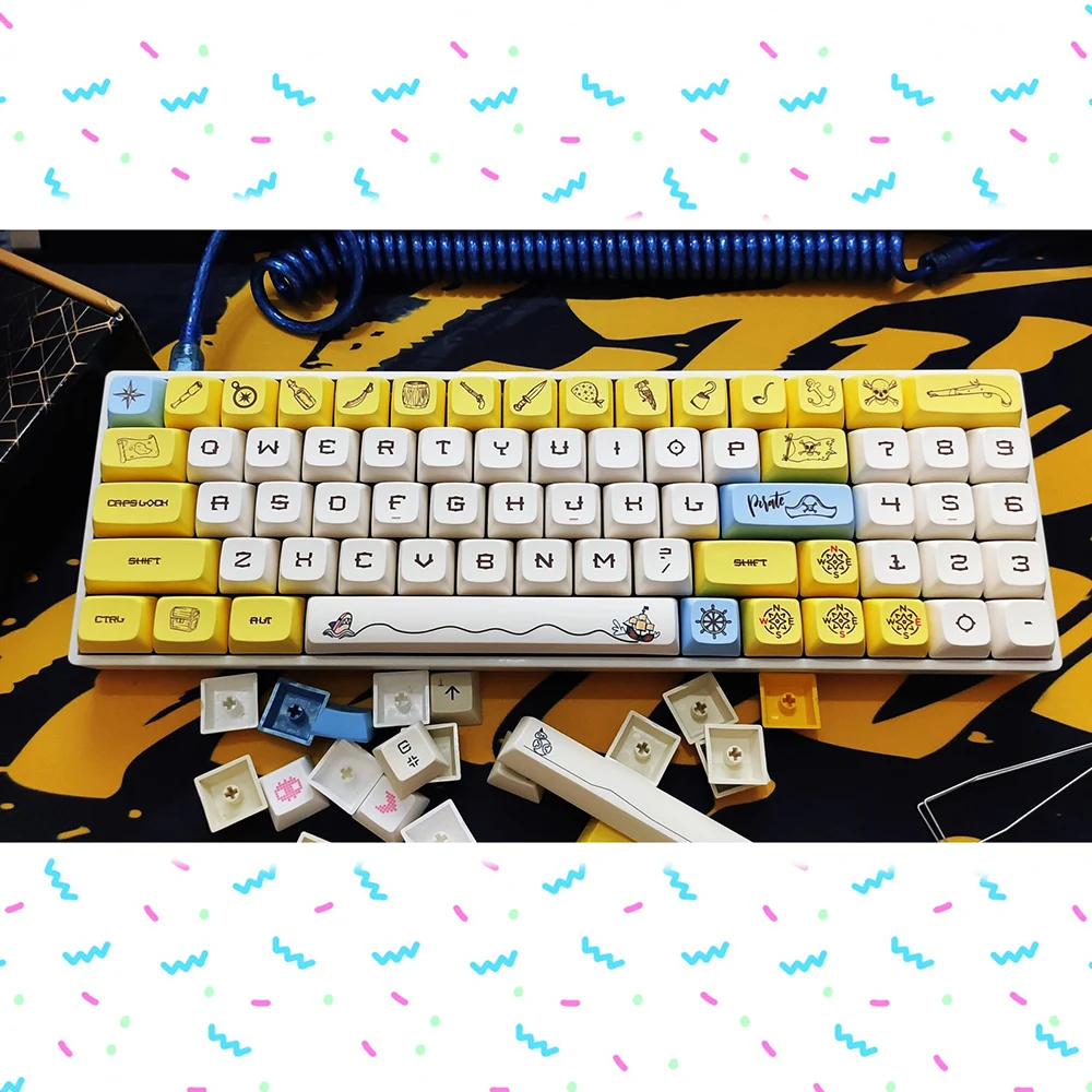 Механическая игровая клавиатура с сублимацией Filco PBT колпачок для ключей s Cherry Mx