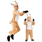 Рождественская Одежда для взрослыхдетей, одежда для вечерние с оленем, женская одежда для сна с животными, костюм, пижамный комплект, женская и Мужская одежда для сна, косплей U2