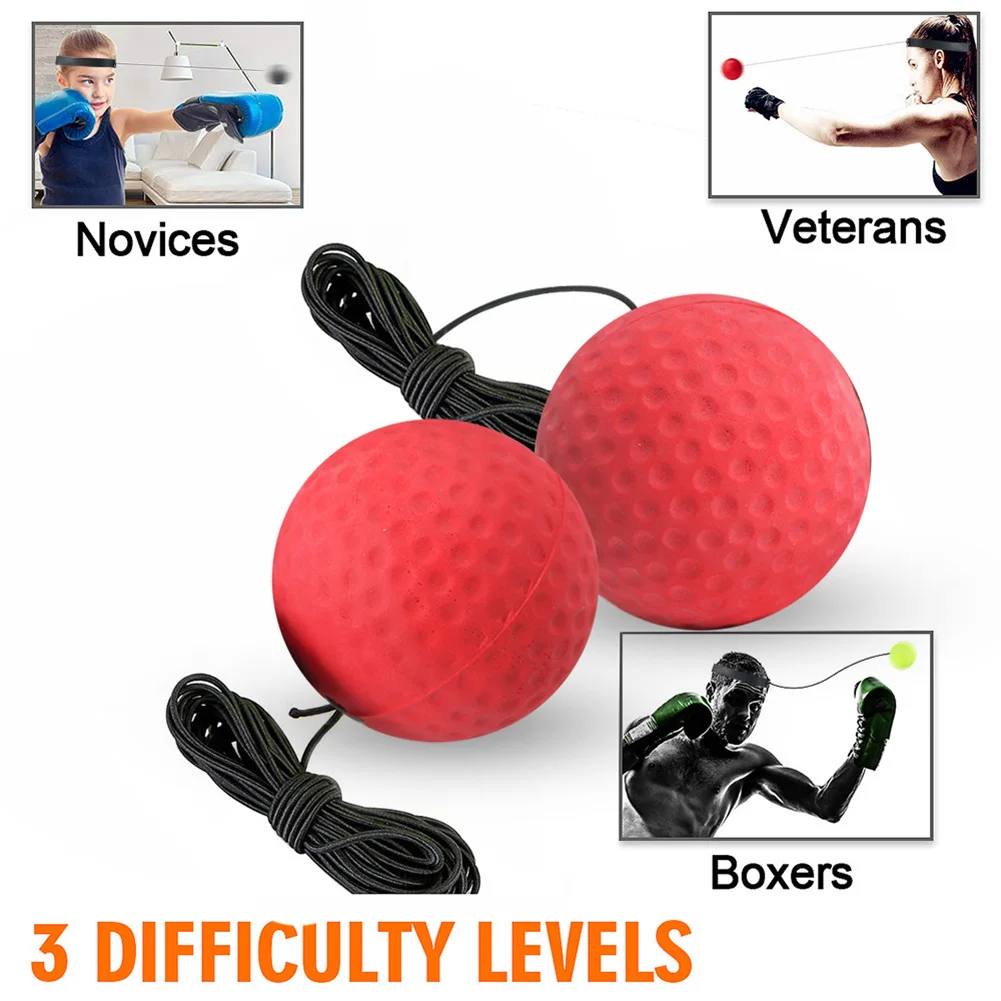 

Adult Boxing Reflex Ball Fight Ball Punching Speed For Boxing Training Stress Gym Exercise Training Set For Adult Kids