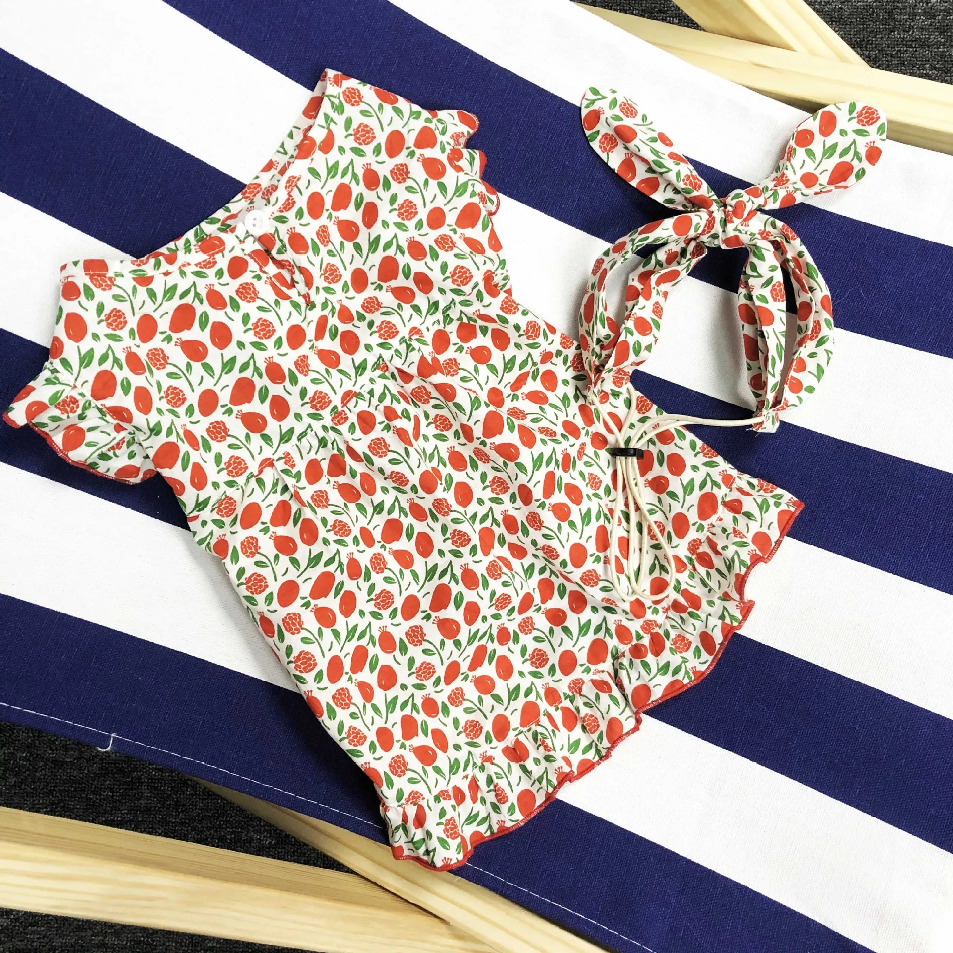 

Summer Dog Clothes Cute Printed Spring Dress Puppy Vest Cotton Clothing For Chihuahua Schnauzer Teddy Pet Supplies Accessories