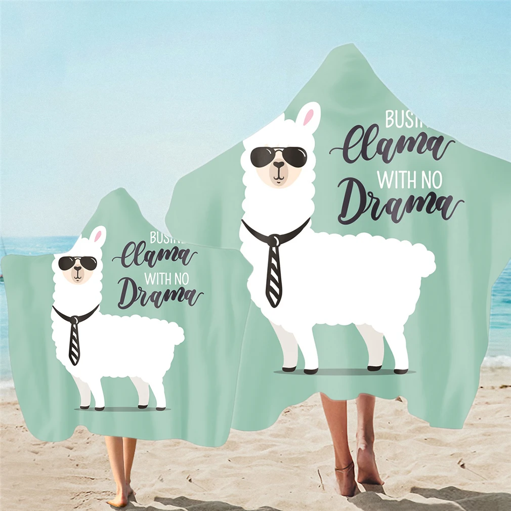 Прямая поставка индивидуальное полотенце с капюшоном детское из микрофибры