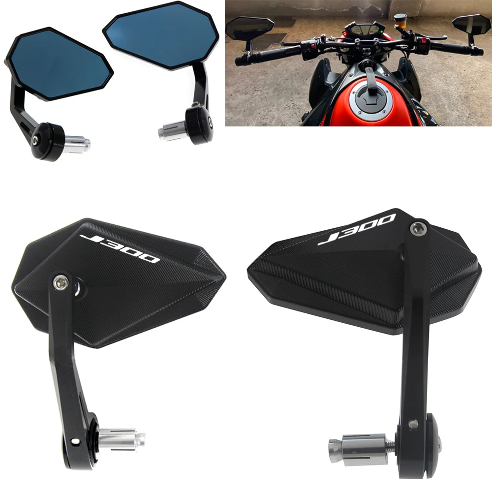 Алюминиевое зеркало на руль мотоцикла CNC для Kawasaki J300 J 300