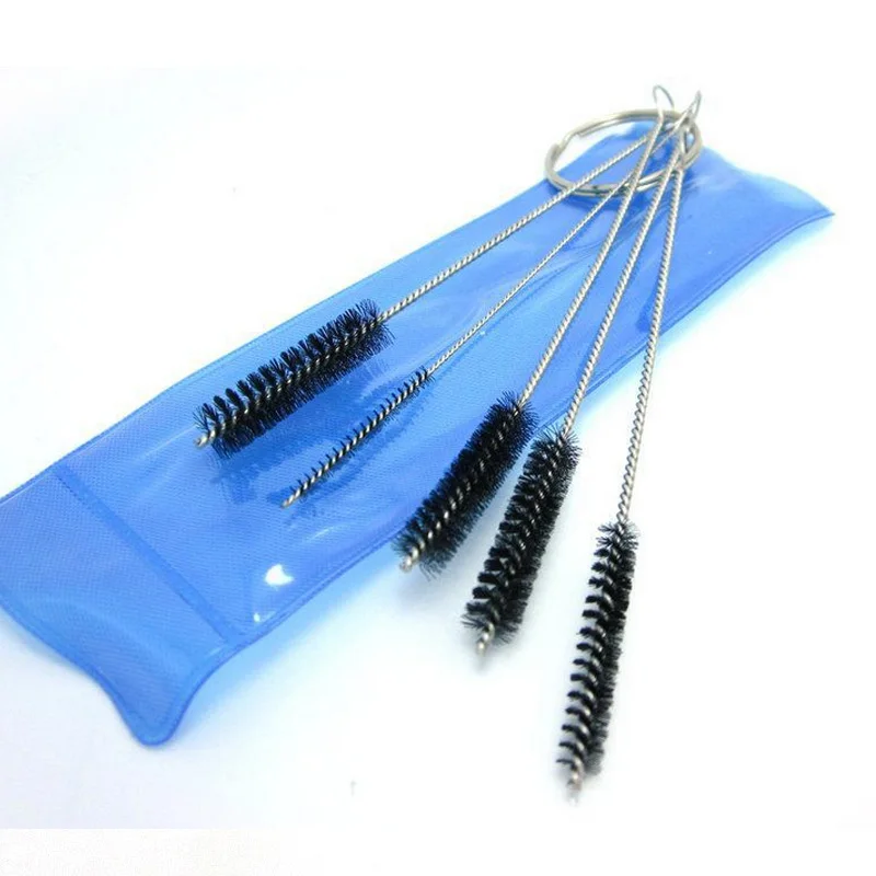 

5Pcs/lot Straw Cleaning Brush Stainless Steel Wash Drinking Pipe Straw Brushes Brush Cleaner stainless steel cleaning brush -30
