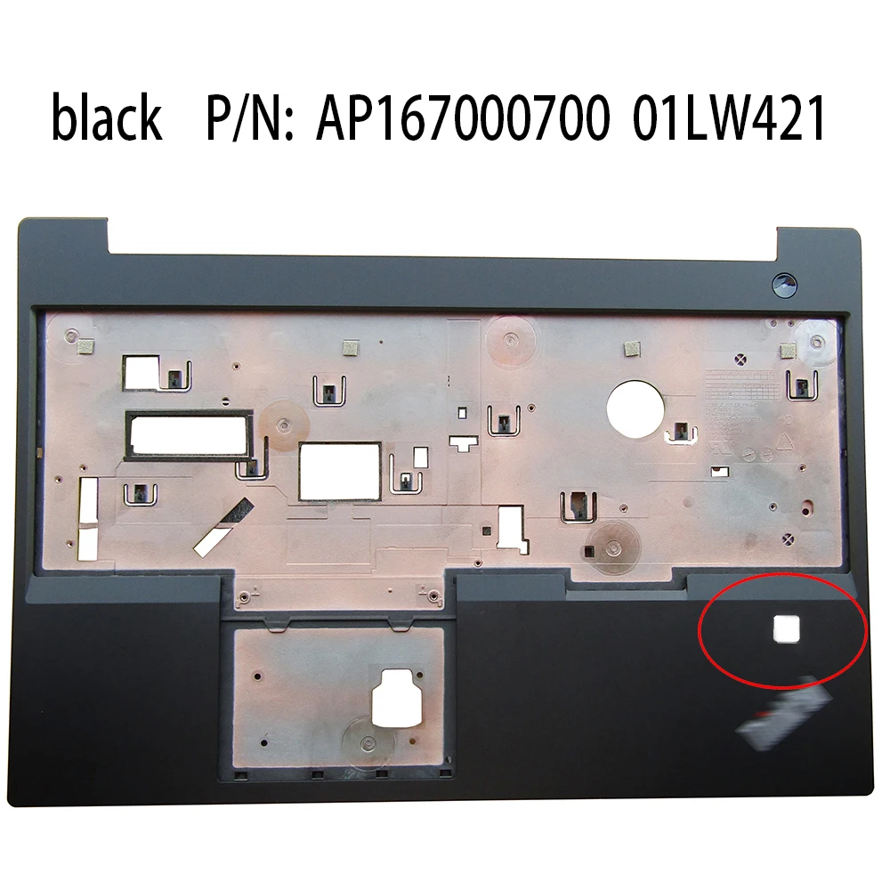 new for lenovo thinkpad e580 e585 e590 e595 palmrest upper case keyboard bezel cover black 01lw421 01lw422 01lw420 01lw419 free global shipping
