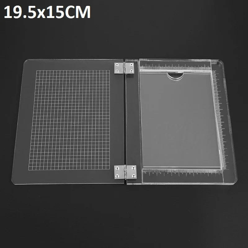 DIY печать штамп блок для скрапбукинга фотоальбом прозрачная ручка высокой прозрачности, акриловый держатель колодки DIY украшения инструменты - Цвет: S