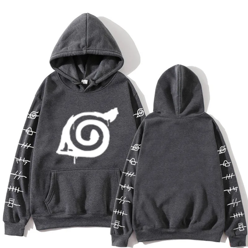 

2020 Fashion Brand New Naruto Hoodies Streetwear Oversized Pullover Sweatshirt Men Harajuku Autumn Winter Hip Hop Hoody Hisoka#2
