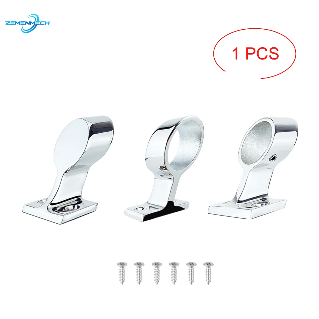 

316 нержавеющая сталь Лодка ручной рельсовый фитинг морские перила опорный кронштейн Трубка Крепление оборудование для яхты аксессуары ...