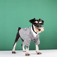 winter clothes knitted pet clothes sweater for small medium dogs chihuahua yorkies puppy cardigan coat comfortable dog outfit