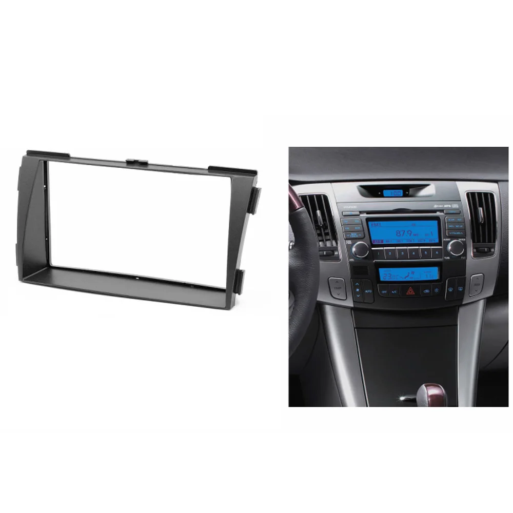 Двойной Din для HYUNDAI Sonata NF 2009 + Радио CD DVD аудио Панель крепление на приборную панель