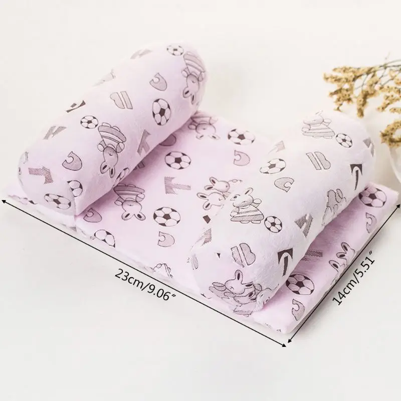 

Baby Cotton Head Shaping Pillow Children Prevent Flat Head Syndrome Sleep Cushion Pad Positioner