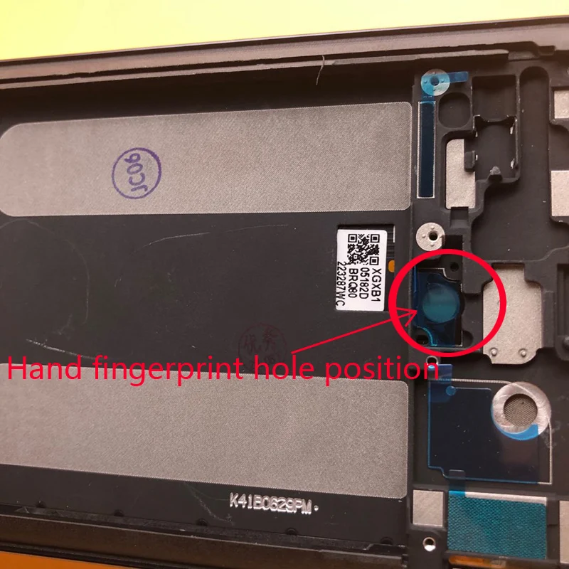 Новый ЖК дисплей AMOLED с отпечатками пальцев для XIAOMI Mi9 lite cc9 MI 9 LITE сенсорным экраном