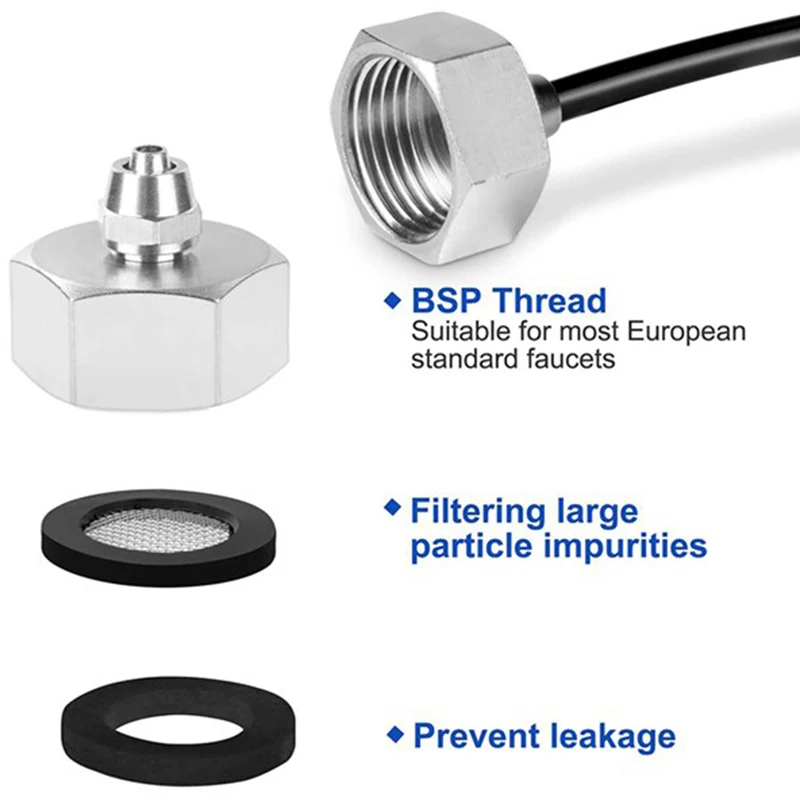 

Water Spray Kit Garden Nebulizer Outdoor Misting System Watering Irrigation for Greenhouse/Garden 15M