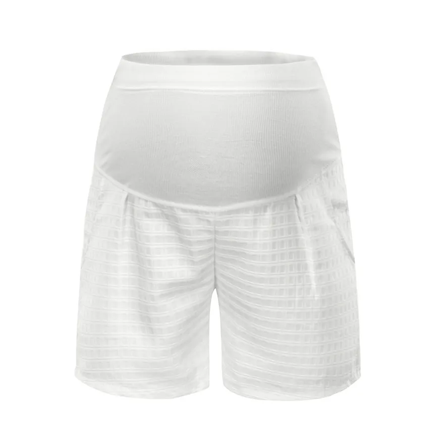 Женские шорты для беременных летние эластичная модная одежда кружевные