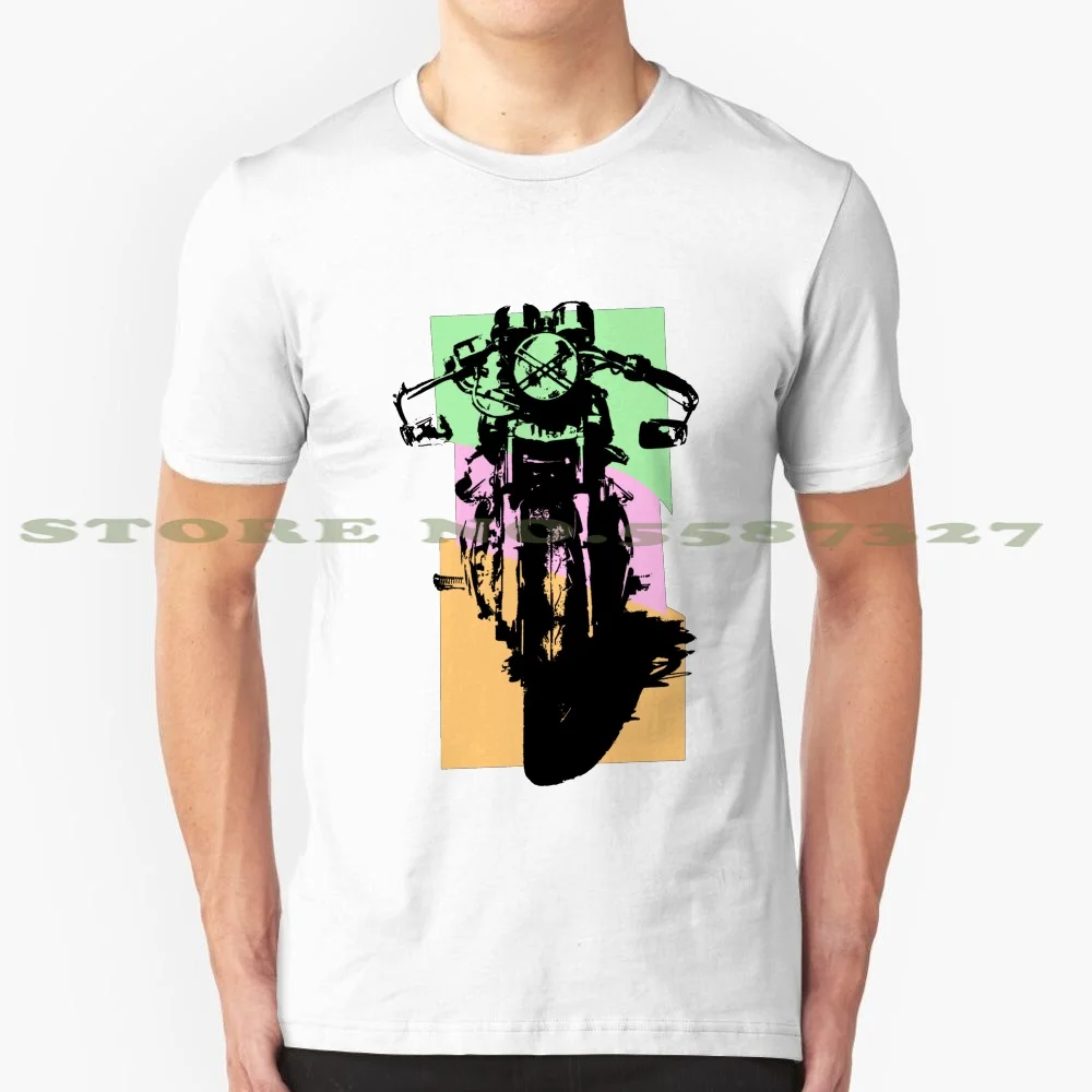 

Забавная летняя футболка Cafe Racer для мужчин и женщин, винтажный мотоцикл для кафе, Cafe Racer Cx500