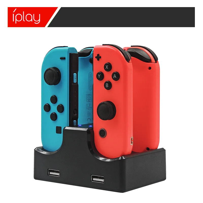 

for Nintendo Switch 4 in 1 Charging Stand Station Controller Charger Dock for Nintend Switch Joy game Con and Pro Controllers