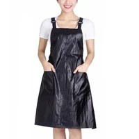 1pc woman apron working waterproof apron stain resistance professional apron for hairdresser salon waiter hairstylist waitress