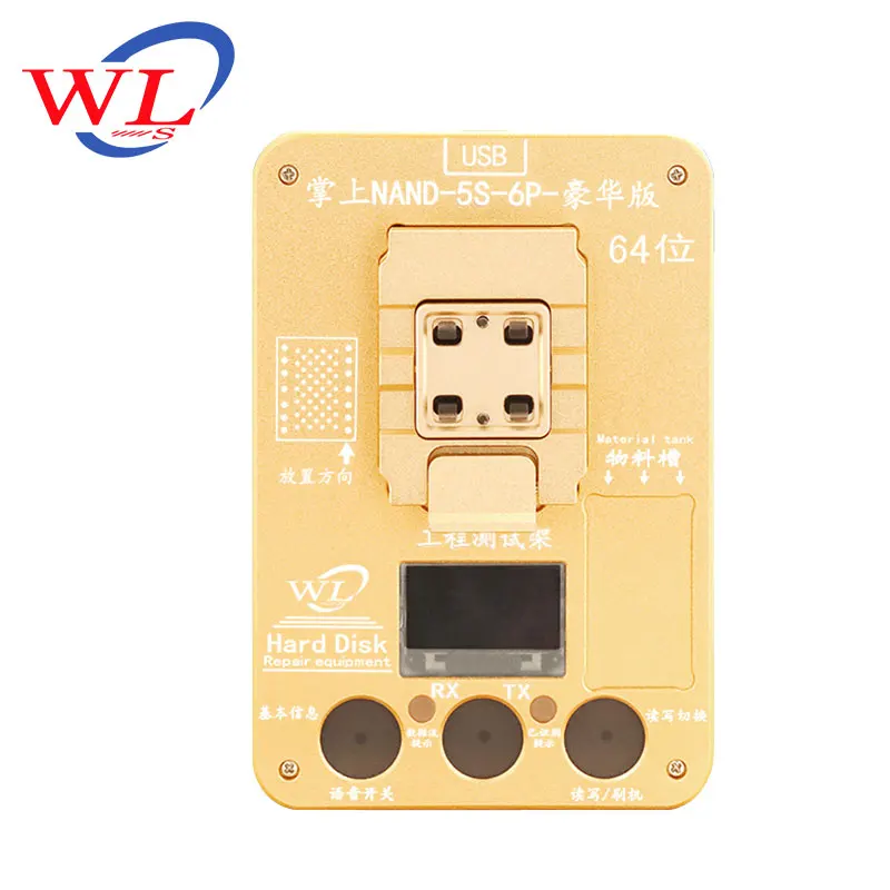 WL PCIE NAND Программист тестовое приспособление для iPhone 5S 6 6Plus устройство ремонта и