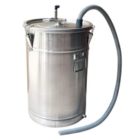 stainless steel electrostatic spraying machine powder supply barrel vulcanized powder barrel plastic powder delivery barrel