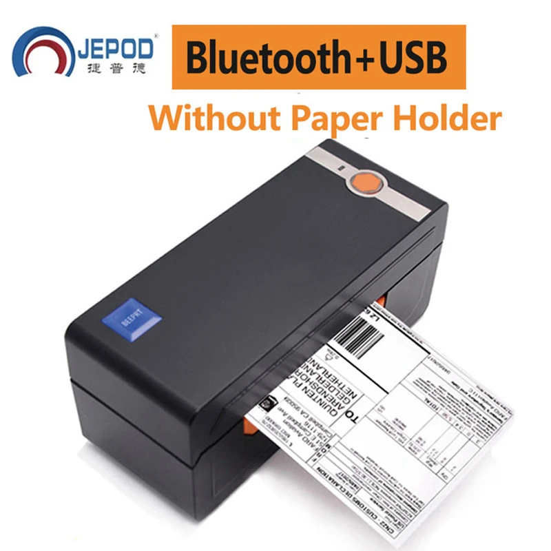4-дюймовый принтер для тепловой печати штрихкодов-ярлыков USB Bluetooth
