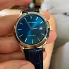 Новинка 2020, ультратонкие простые классические мужские механические часы, деловые водонепроницаемые часы, роскошные брендовые автоматические часы из натуральной кожи