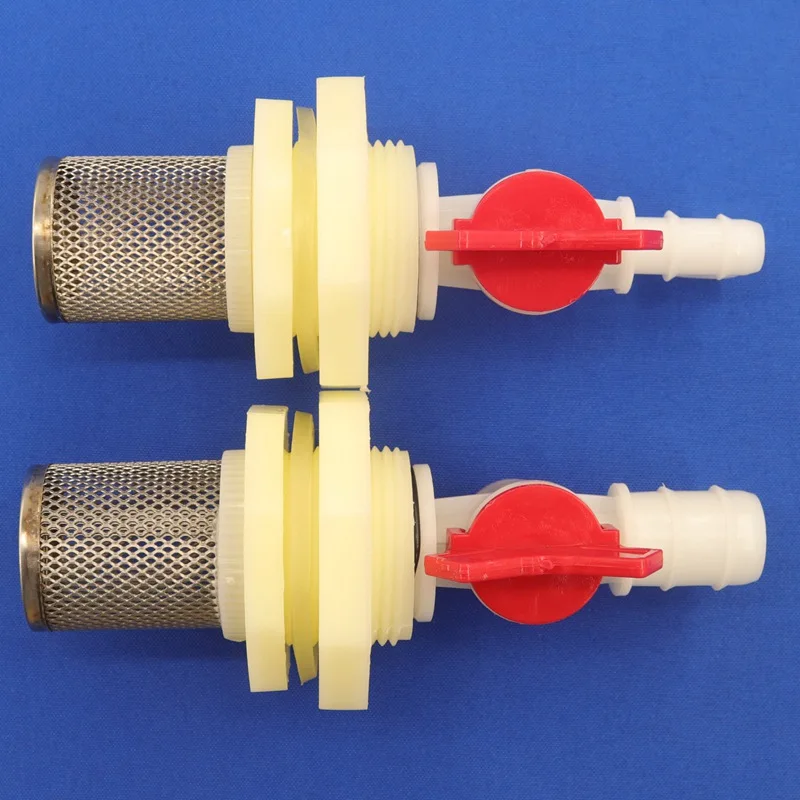 

1 ~ 10 комплектов 1 ''до 12 ~ 32 мм соединитель для резервуара для воды, регулирующий клапан, набор фильтров из нержавеющей стали, соединения для ак...