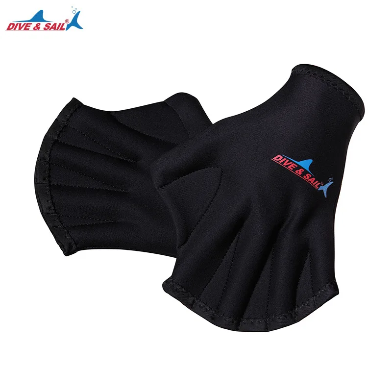 

1 Pair 2MM Sphere Swimming Webbed Gloves Flipper Surfing Swimming Sports Paddle Training Fingerless Gloves SurfingTool