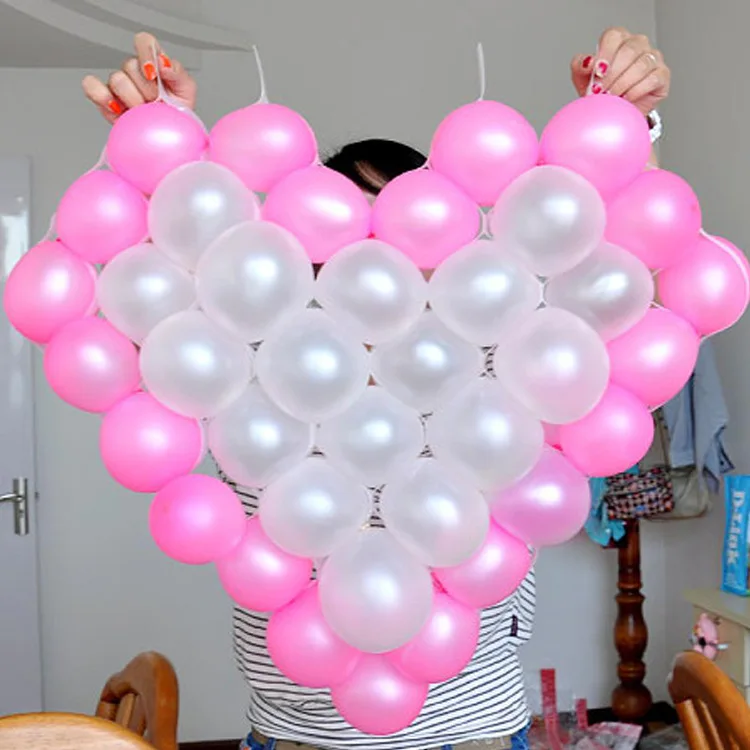 

Love Heart Shape Balloon Accessories 38 Holes Balloon Grid for Birthday Wedding Party Decoration