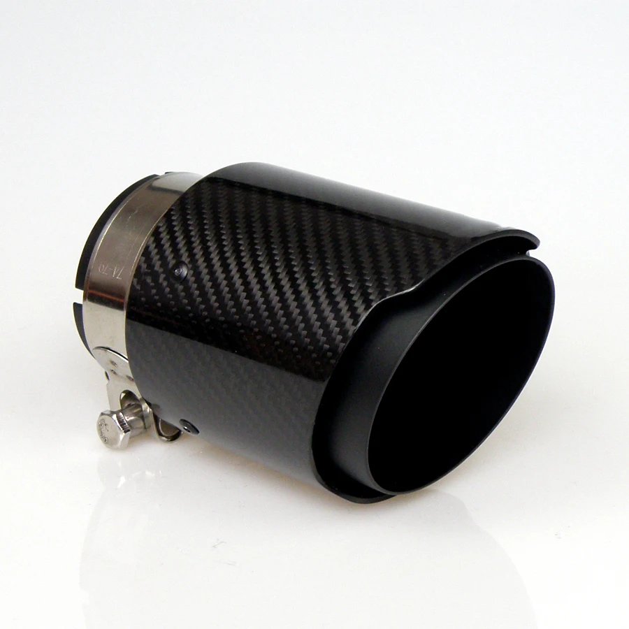 Универсальный Akrapovic углеродное волокно выхлопная труба для автомобиля глушитель