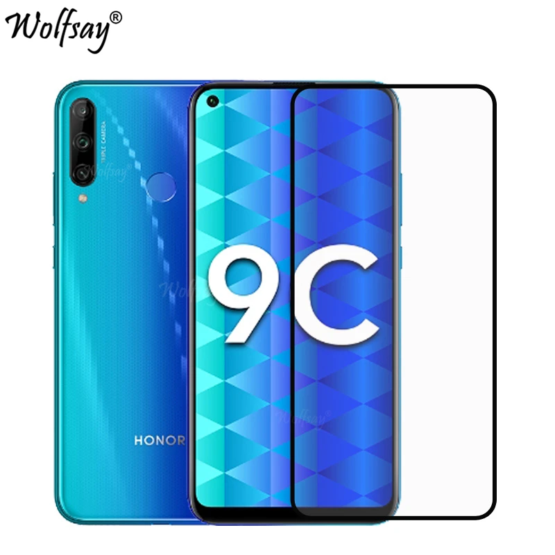 Полное покрытие закаленное стекло для Huawei Honor 9C Защита экрана 9A 9S 9X камеры Honor9A