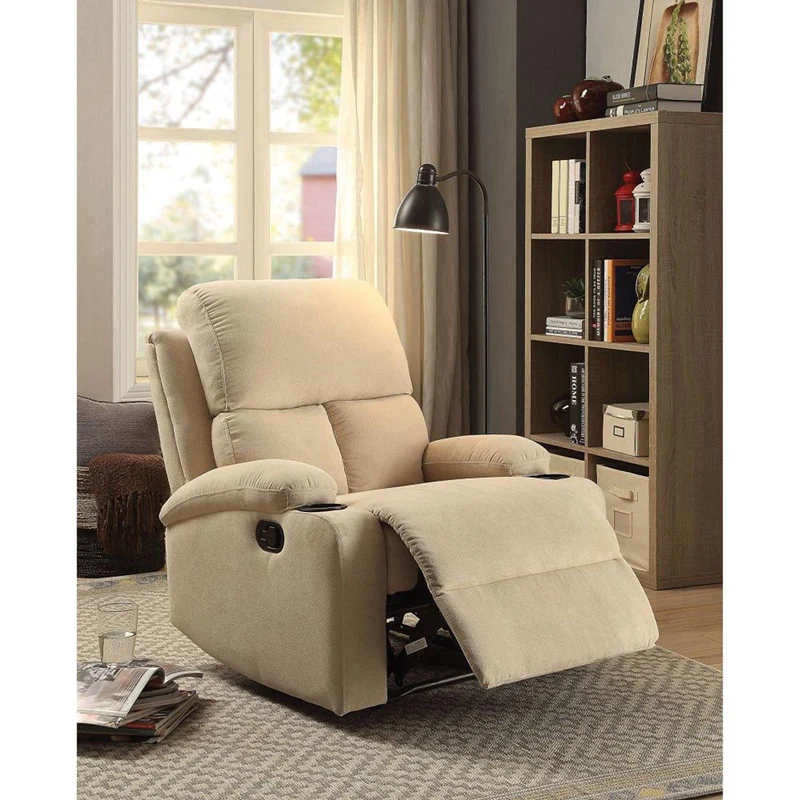 

Manual Recliner Relax Massage Swivel Chair Living Room Sofa Functional Couch Nordic Modern