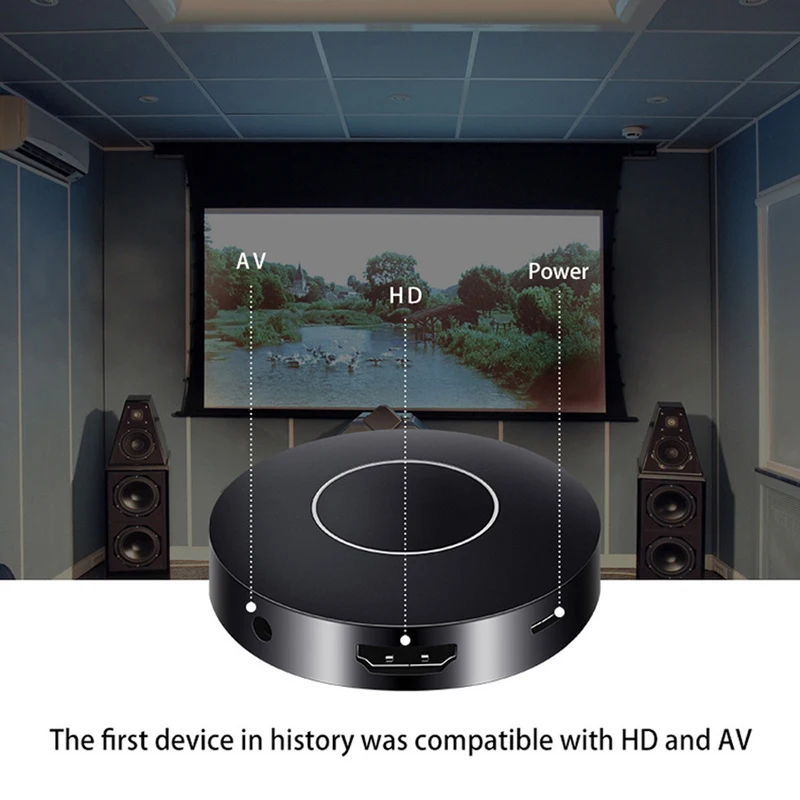 Автомобильный медиаплеер DLNA Miracast Airplay ключ для зеркалирования экрана ТВ-флешка