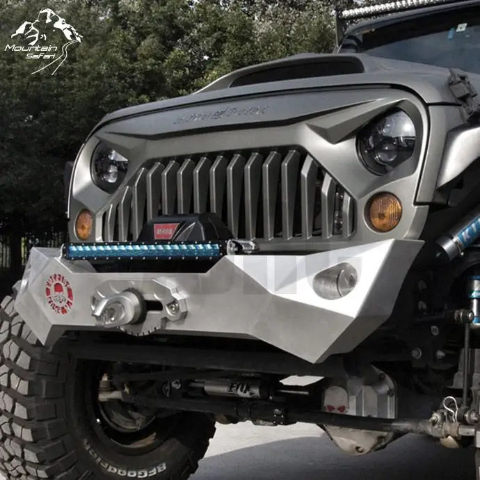 MS 1:10 IM FBOM TOPFIRE Predator II JEEP Wrangler AXIAL SCX10 модифицированный передний бампер|Детали и