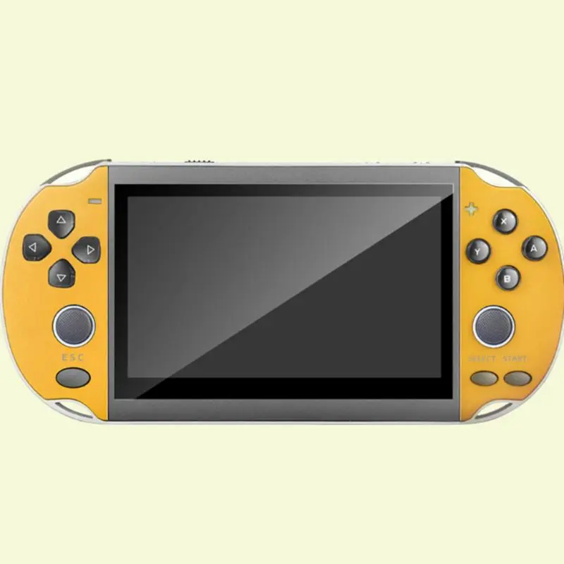 Зеленый 4,3 дюймов Цветная игровая консоль 8 ГБ, встроенная в 7500, игра для Ps1/gg/Cps/Neogeo/Gba/Gbc/GB/Snes/Nes/sega, видео игровая Консоль MP4 - Цвет: Зеленый